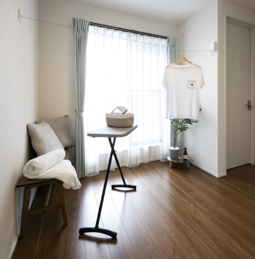 明るいリビング