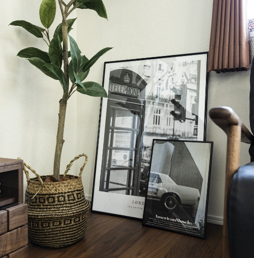 リビングのディスプレイ