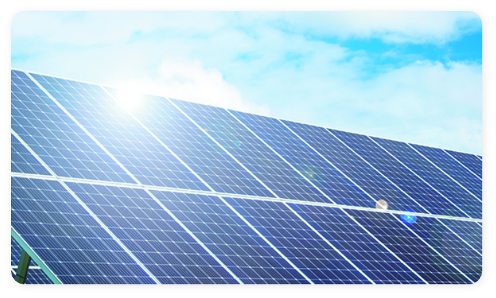 ソーラーパネルの写真