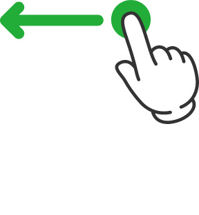 横にスワイプで次へ進みます